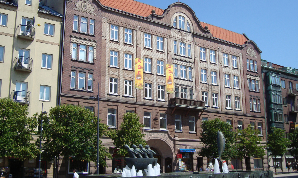 Stor pampig byggnad