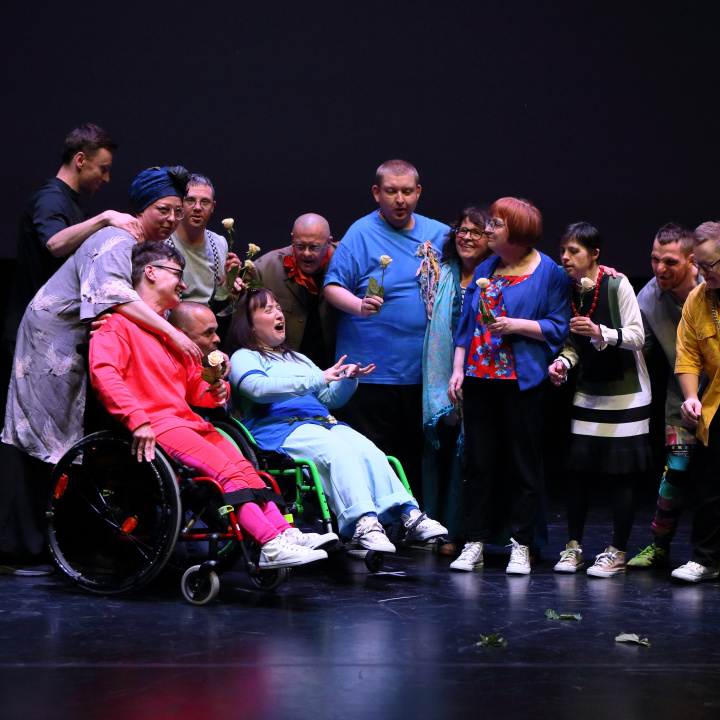 From Representation to Authorship: Disabled Led Creation on Stage
